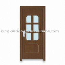 Cheap PVC Door (JKD-646) Interior MDF Door with PVC Sheet Finish From China Top 10 Brand